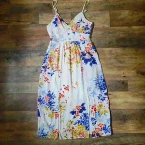 One Clothing Los Angeles Sleeveless Floral Dress Small